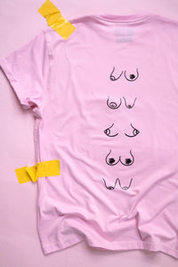 Camiseta Tetas Pink - Oferta Sabrosa