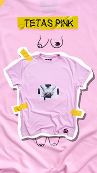 Camiseta Tetas Pink - Oferta Sabrosa